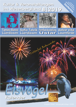 Eisvogel-Kalender Nr. 39 - August 2019