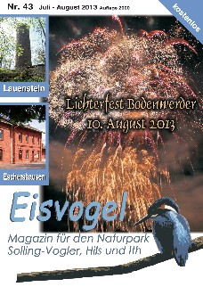 Eisvogel-Magazin Nr. 43 - Juli-August 2013